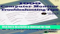Read 1999 Computer Monitor Troubleshooting Tips  Ebook Free