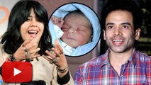 Ekta Kapoor Reacts On Tusshar Kapoor's SURROGATE Baby