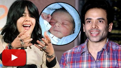 Ekta Kapoor Reacts On Tusshar Kapoor's SURROGATE Baby