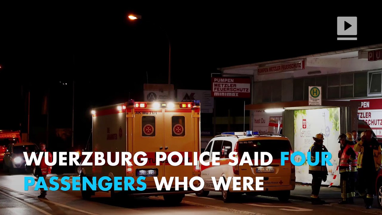 Afghan refugee shot dead by the police after slashing attack on German train