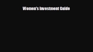 different  Women's Investment Guide