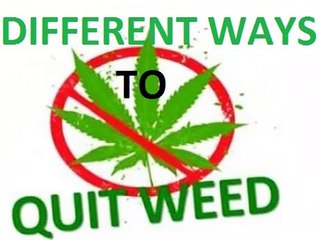 How To Stop Smoking Weed