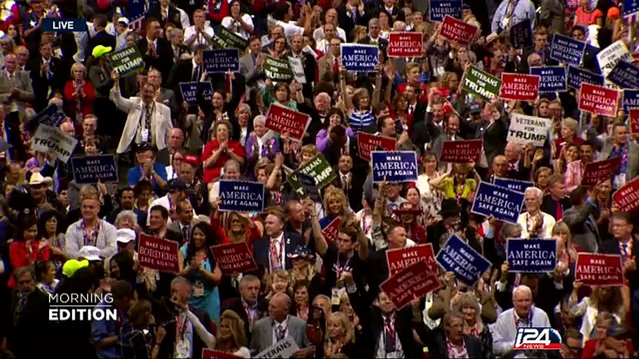 07/19: The GOP convention - the polarizing effect of Trump