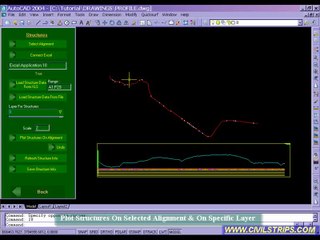 04 - CivilStrips, How To Plot Structures on Horizontal Alignment
