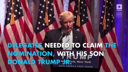 Donald Trump is officialy nominated as 2016 presidential candidate