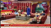 Ushna Shah Wearing Shameful Dress In Live Show