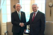 Başbakan Yıldırım ve Kılıçdaroğlu'dan Ortak Basın Toplantısı