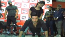 Varun Dhawan's Extreme Push Ups | Dishoom Promotion