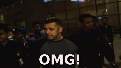 Salman Khan's Ugly Fight At Mumbai Airport