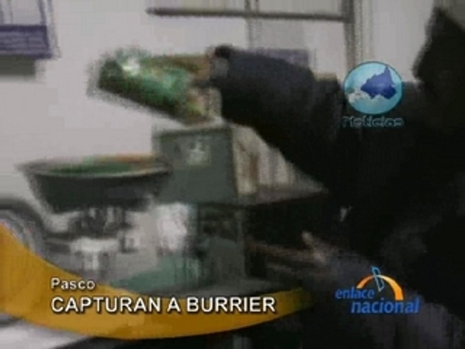 CAPTURAN A BURRIER - PASCO