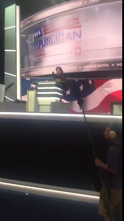 Stephen Colbert Hijacks Mic at RNC
