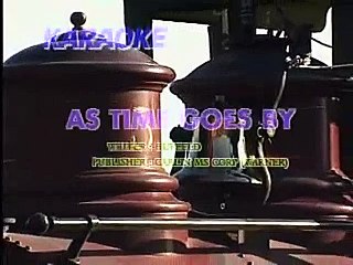 As Time Goes By - Video Karaoke (PolyGram) - Minus One