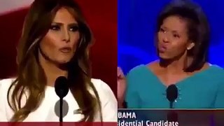 Melania Trump Allegedly Plagiarized Parts of Michelle Obama’s 2008 Speech