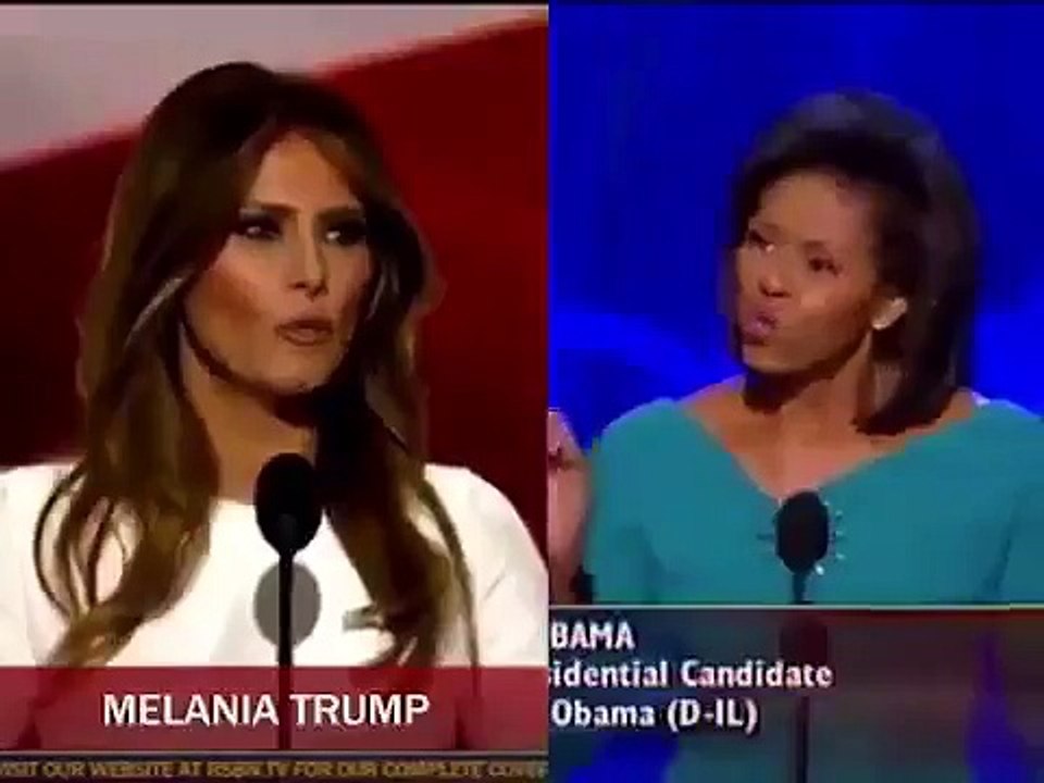 Melania Trump Allegedly Plagiarized Parts of Michelle Obama’s 2008 Speech