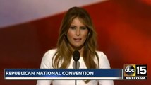 Le discours de Melania Trump lors de la convention républicaine à Cleveland