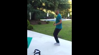 WORKOUT TIME, Karim Benzema Jumping Rope Alone