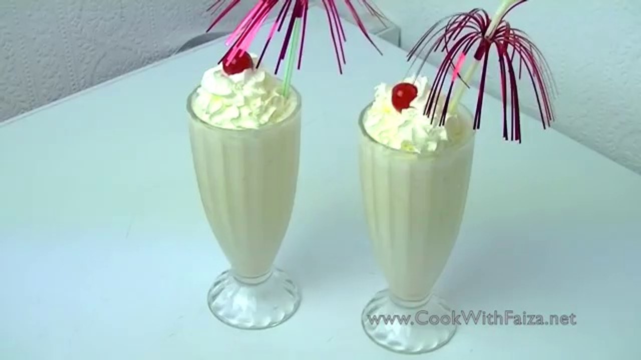 BANANA FRAPPE COOK WITH FAIZA