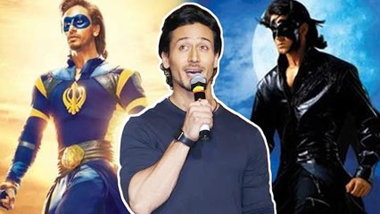 Tiger Shroff Talk About On A Flying Jatt Vs Krrish