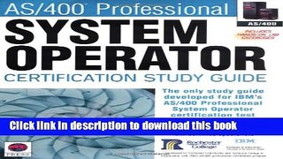 Download AS/400Â® Professional System Operator Certification Study Guide PDF Free