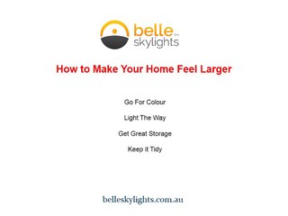 How to Make Your Home Feel Larger