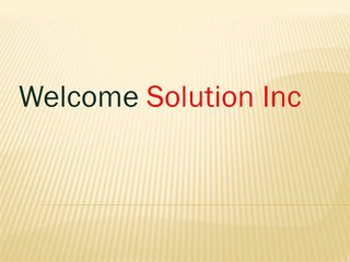 Solution Inc (Amplifiers)