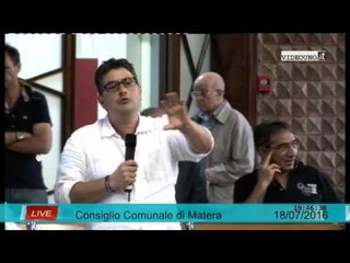 Consiglio Comunale 18 luglio 2016 montemurro