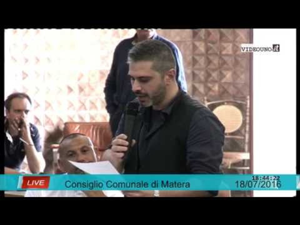 Consiglio Comunale 18 luglio 2016 iacovone antonio