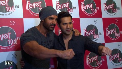 Ailing John Abraham promotes Dishoom