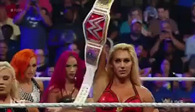 Sasha Banks _ Becky Lynch vs Charlotte _ Dana Brooke - WWE RAW 18 July 2016 - 18-7-16 Full Match HD