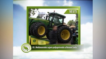 Vesti - 83. Međunarodni sajam poljoprivrede u Novom Sadu