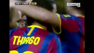 FC Barcelona vs AC Milan 1-1 (3-1) Highlights (Joan Gamper Trophy) 2010 (English Commentary)