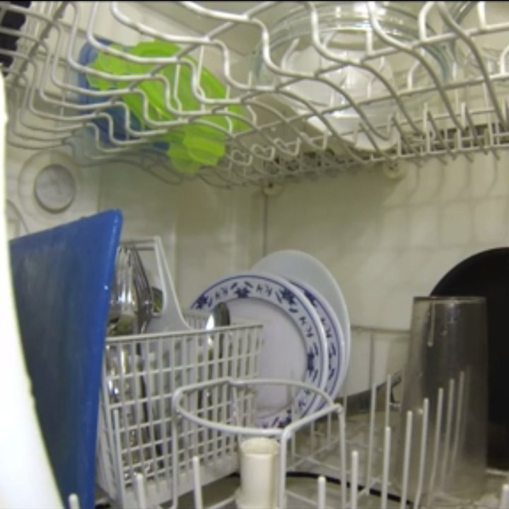 Une GoPro dans un lave-vaisselle