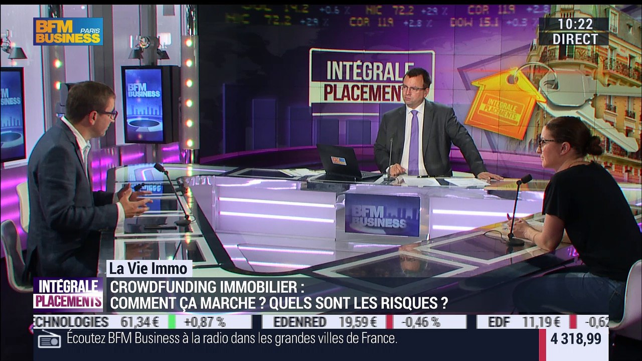 La vie immo: Investir dans le financement participatif - 19/07