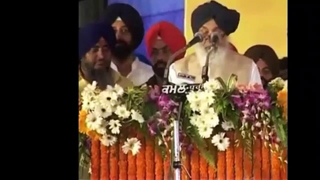 Parkash Singh Badal on Navjot Singh Sidhu