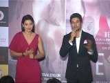 RAJEEV KHANDELWAL , GAUAHAR KHAN , ARBAZ KHAN , SOHAIL KHAN , JAVED JAFIRI AND RAJEEV JIVARI  FILM FEVER TRAILER LAUNCH 1