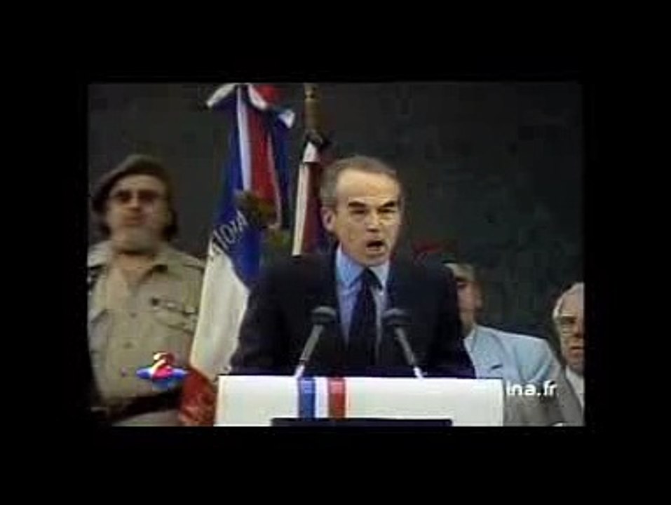 Robert Badinter - Commémoration de la rafle du Vel d'Hiv - Juillet 1992