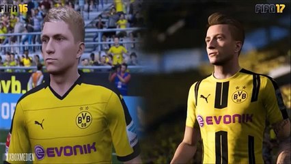 FIFA 17 Faces Leaked