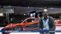 La McLaren P1 en direct du Mondial