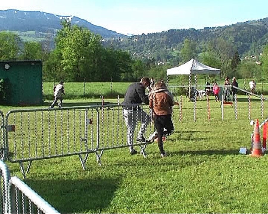 Flamme à Sallanches