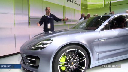 La Porsche Panamera Sport Turismo Concept en direct du Mondial