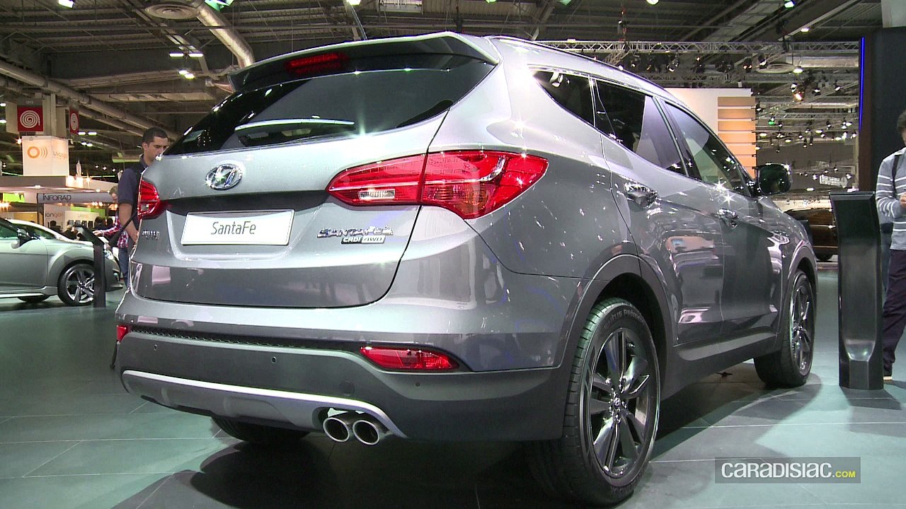 La Hyundai Santa Fe en direct du Mondial 2012