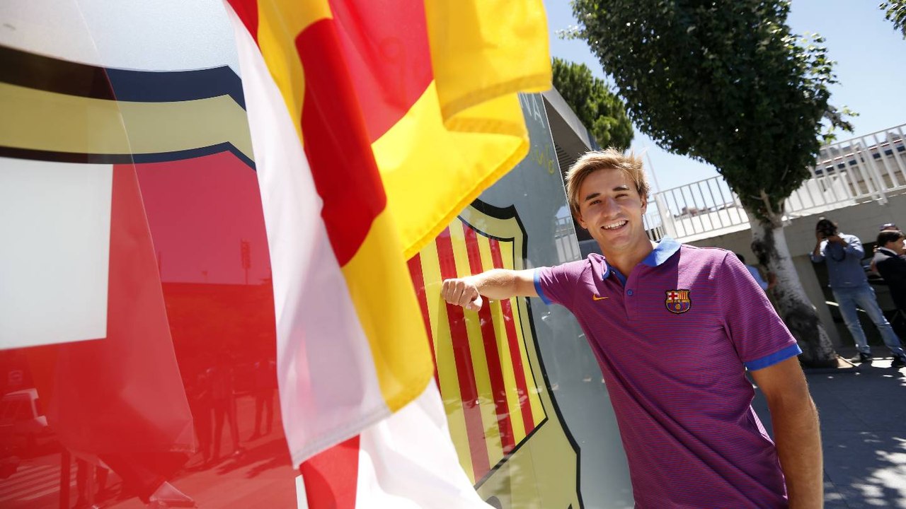 Sergi Samper renueva con el FC Barcelona hasta el 2019