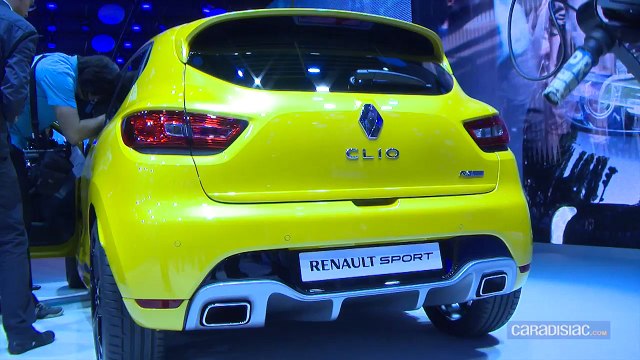 La Renault Clio 4 RS en direct du Mondial 2012