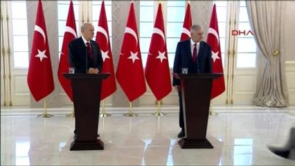 Başbakan ve MHP Lideri?nden Ortak Açıklama