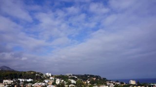 Nubes de estancamiento - Málaga - 14-7-2016