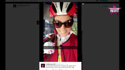 Iris Mittenaere blessée sur le Tour de France, elle peut compter sur sa maman