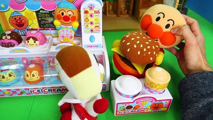 アンパンマン のっけてポン! アイスちょうだい アイスクリーム屋さん スペシャルトッピング しょくぱんまん だだんだん