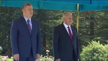 Başbakan Yıldırım, Gürcistan Başbakanı'nı Resmi Törenle Karşıladı