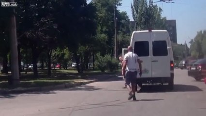 Украинский терминатор на украинских дорогах