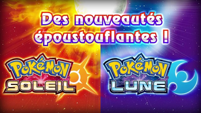 Pokémon Lune - Présentation : six nouveaux Pokémons